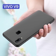 เคสโทรศัพท์ วีโว่ Case Vivo V9 เคสนิ่ม tpu เคสสีดํา เคสซิลิโคน สวยและบาง