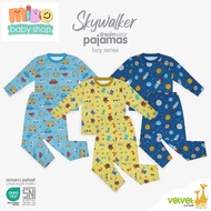 Velvet Junior Pajamas Latest Motif 1pc size 2, 3, 4, 5, 6, 7, 8, 9, 10 years old NEWEST SKYWALKER MO