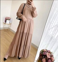 [AliShop] Gamis terbaru 2022 // Gamis lebaran // Shakira dress maxi // Gamis BUSUI // Gamis termurah