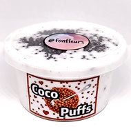 Fonfleurs Slimes 🇸🇬 Cocoa Puff Glossy Cereal Slime Toys Kids Chocolate Children Gift Set Putty Food 