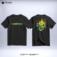 Samurai, Cyberpunk 2077 | Unisex T-Shirt Cotton / Microfiber
