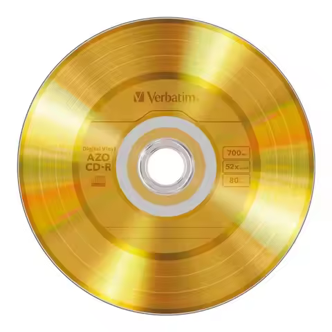 Digital Vinyl AZO CD-R Disc CDR 52X 700MB 80Min 50pcs/pack