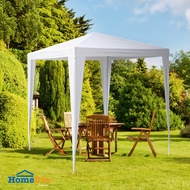 HomePro SPRING ALUMINIUM GAZEBO CANOPY TENT 2X2X2.3 M WHITE