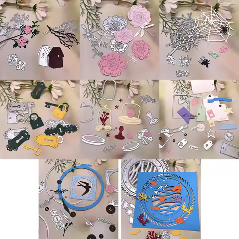 New Nature Animal Series Metal Cutting Dies for DIY Scrapbooking Album Paper Cards Decorative Crafts