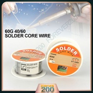 Soldering Core Wire 0.8mm / 1.0mm / 1.2mm Tin Lead 40/60 Core Solder Iron Wire Besi Pematerian Ready