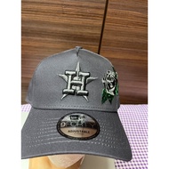 NE 9 Forty Houston Astros Chracoal Rose Baseball Cap Adjustable Snapback