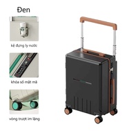 VALI kéo du lịch thiết kế tay cầm rộng sang trọng Vali du lịch thời trang size 20-24 inch msp F339