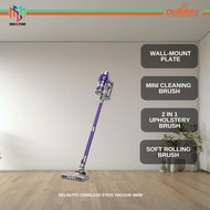 Delighto H09 Cordless Stick Vacuum Soft Rolling Brush Mini Cleaning Brush H09 Stik Vakum