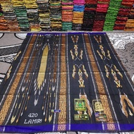 LAMIRI TIPE SGE SONGKET TIMBUL BENANG DOBEL 420 ORIGENAL FUL SUTRA 210 PRODUKSI TENUN MANUAL ATBM JA