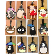 Hayao Miyazaki My Neighbor Totoro Luggage Tag Spirited Away Coal Faceless Male Boarding Pass Luggage