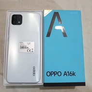 hp oppo a16k 4/64gb second