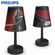 LED แบบพกพา DarthVader สตาร์วอร์ส Philips โคมไฟตั้งโต๊ะข้างเตียงแสงแบบบูรณาการ