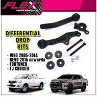 HILUX VIGO REVO ROGUE FORTUNER FJ CRUISER TRANSMISSION DROP KIT LIFT UP GEAR BOX BRACKET ADAPTER SPA