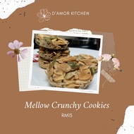 Mellow Crunchy Cookies (Florentine Cookies)