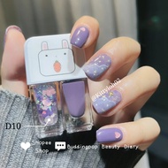 Nail care READY STOCK Maxfine Twin Pack Nail Polish Glossy Water Base Peel Off Able Easy Remove Quic