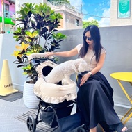 auntmimipet pet stroller basic frame guard cushion Shock absorption Comfortable and lovely