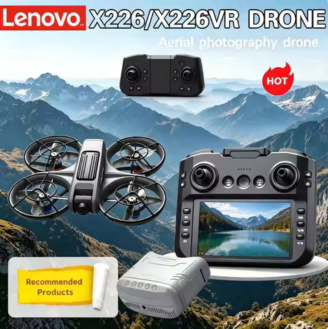 Lenovo X226/X226VR Drone 8K Professional Remote Control Helicopter Plane RC Dron With Screen Quadcop