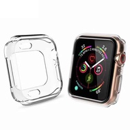 READY STOCK Apple Watch Series 3 2 1 Silicone Soft Case iWatch 4 Clear Cover TPU Protector