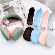 【Good Quality】2PCS/SET Skin-friendly for Airpods Max Earphone Case Silicon Protective Cover for Apple Airpods Max Anti-Shockproof Headphone Accessories