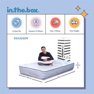 [Promo] Kasur Spring Bed IN THE BOX - FREE Bantal  Kasur ukuran 90x200 100x200 120x200 140x200 160x2