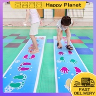 Happy Planet Kids Outdoor Team Play Lattice Jumping Carpet Educational Mat Walk Sports Toys Montesso