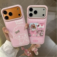 Cute Girl Heart Pink Melody Shock-Resistant Suitable For iPhone 17 16 15 14 13 Pro Max i15 i16 i17 P