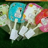 Souvenir Pernikahan KIPAS WEDDING 100 pcs Souvenir Pernikahan Kipas Murah  Sovenir Pernikahan KIPAS 