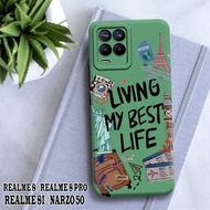 Realme 8 Case - Realme 8 Pro - Realme 8i - Realme Narzo 50 Fashion Image Cool Mobile Phone Case, Cas
