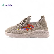 COLLIN Boys' shoes, knitted rubber shoes, spiderman character G877-T --- A5