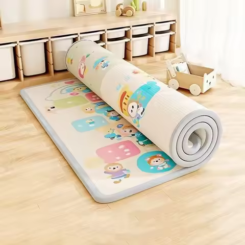 New 1CM EPE Crawling Play Mats Baby Activity Gym Folding Carpet Baby Game Mat for Children's Safety
