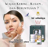 NLS Skincare Paket Komplit + Serum &amp; Sunscreen Original BPOM