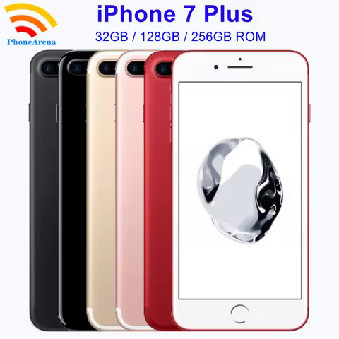 Original iPhone 7 Plus 32GB 128GB 256GB ROM 3GB RAM 5.5" Retina IPS LCD With Fingerprint NFC Unlocke