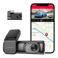 Lingdu Dashcam D200-3K Warehouse Sale (Front 2K+ Rear 1K)-Night Vision-Built in GPS