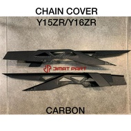 YAMAHA Y15 Y15ZR Y16 Y16ZR 1/2 CHAIN COVER CHAIN CASE CARBON COVER RANTAI