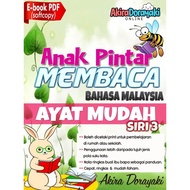 PDF [softcopy] Siri 3 Anak Pintar Membaca Ayat Mudah Suku Kata latihan Pra sekolah printable