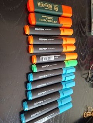 Faber-Castell & Artline 螢光筆
