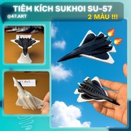 Su-57 Airplane Model [GENUINE 47.ART] Sukhoi Su-57 fighter, air force, gift