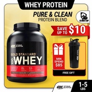 Optimum Nutrition, Gold Standard, Whey Protein Powder, 1lb - 10 lbs (4.54 kg)