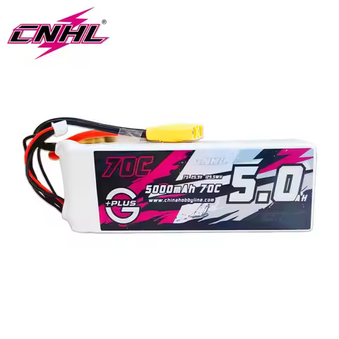 CNHL 7S 25.9V 5000mah 6000mah Lipo Battery With XT90/QS8 Plug for Drone Quadcopter Airplane Helicopt