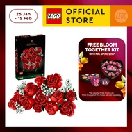 LEGO Botanicals 10328 Bouquet of Roses Building Set (822 Pieces)