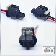 2 Pin EGT Exhaust Gas Temp Sensor Socket BMW Connector Wiring Harness Pigtail Engine Soket Enjin