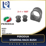 Original PERODUA Steering Rack Rubber Bush Set 45516-BZ050 for Perodua Alza Myvi Old Myvi Lagi Best 