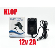 POWER ADAPTOR 12V 2A klop brand / Adaptor 12v 2a CCTV fan cooling fan