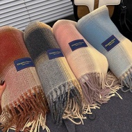 KH66 Winter Wool Scarf – Length 205cm, Width 54cm, Neck Warmer in youthful Pastel tones.