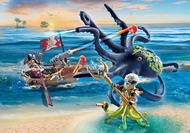 Playmobil 71419 Pirates Battle with the Giant Octopus โจรสลัด การต่อสู้กับปลาหมึกยักษ์