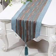 table flag tea ceremony Kung Fu tea table flag striped cotton and linen table flag coffee table flag