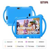 7-Inch Cartoon Android 13 Kids Tablet, A133 Quad-Core 1.6GHz Processor, 2GB RAM + 32GB ROM, 1024*600