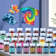 DIY Tie Dye Coloring Agent, 34 Color Tie Dye Pigment, 30ml/1.01oz Per Bottle, Tie Dye Fabric Dye, Su