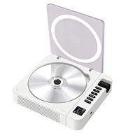 [fastour]Portable CD Player Bluetooth FM Transmit SPDIF Output Type-C Rechargeable Retro Music Playe