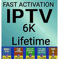 [FAST ACTIVATION] LIFETIME IPTV6K ANDROID VVIP VIP 1YR 2YR
